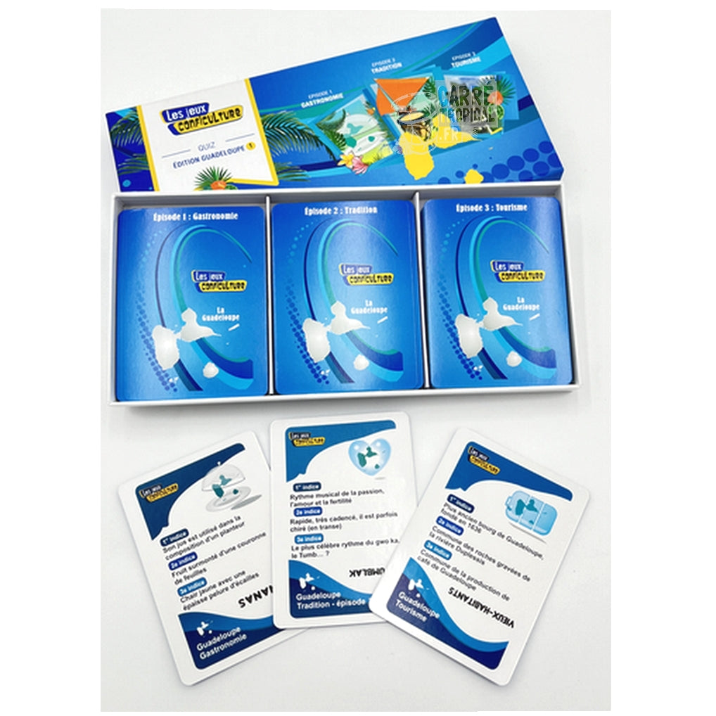 QUIZ MARTINIQUE TRIO 1 🟥 Pack (Gastronomie, Tourisme, Tradition) Le j