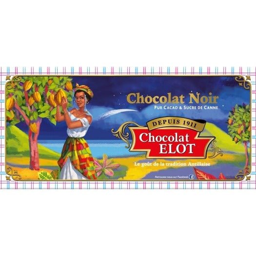 CHOCOLAT NOIR 100g 🍫 L'incontournable de la cuisine antillaise | par ELOT - Carré Tropicalchocolat noir