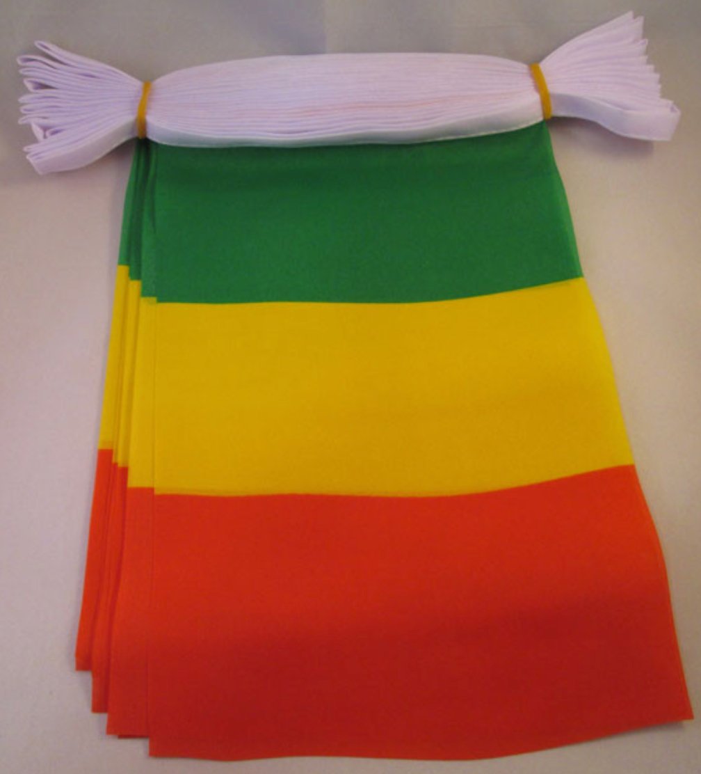 DRAPEAU DU MALI 🇲🇱 En différentes tailles | par Carré Tropical - Carré TropicalGuirlande de 6m (20 petits drapeaux)drapeaux