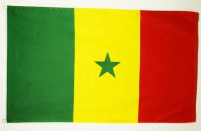 DRAPEAU DU SÉNÉGAL 🇸🇳 En différentes tailles | par Carré Tropical - Carré Tropical(XL) 150x90cm avec oeilletsdrapeaux