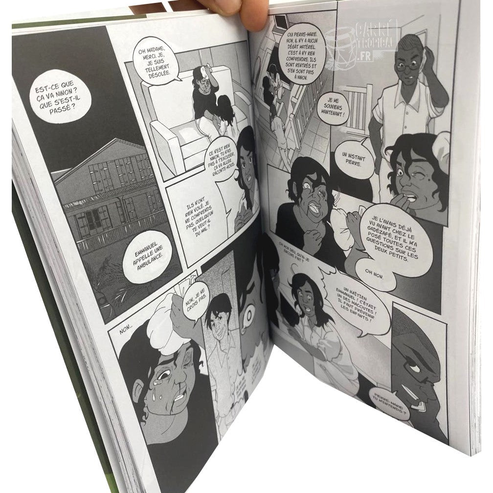 LES ILES DU VENT 3 🏝 | Le manga des Antilles-Guyane | Par Elodie Koeger & Hector Poullet - Carré TropicalLivres