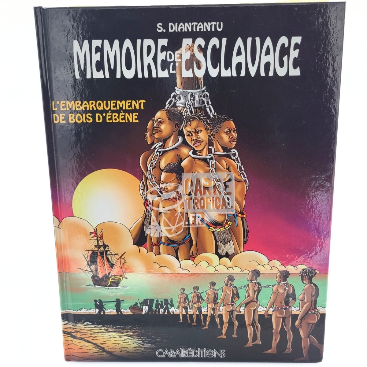 MEMOIRE DE L'ESCLAVAGE 📕 L'embarquement de bois d'ébène | par S.Diantantu - Carré TropicalLivres