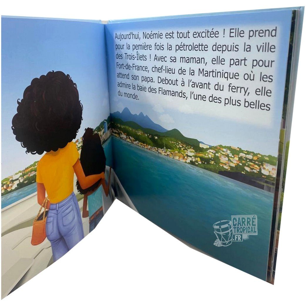 NOÉMIE A FORT-DE-FRANCE ❤️💚🖤 Livre jeunesse | Par Jade Amory - Carré TropicalLivres