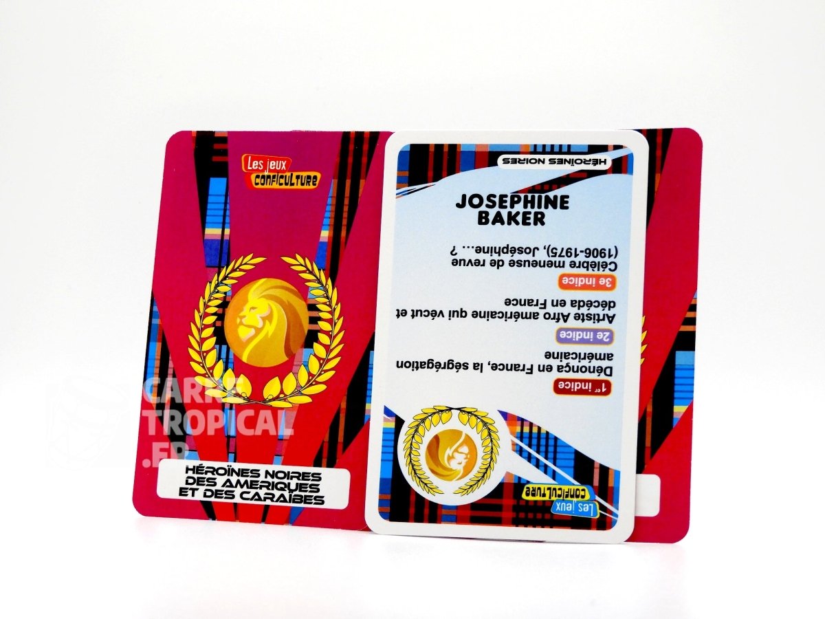 QUIZ HÉROINES NOIRES 🦸🏿 Le jeu de cartes conficulture | par Célio Mirande - Carré TropicalJeux de cartes