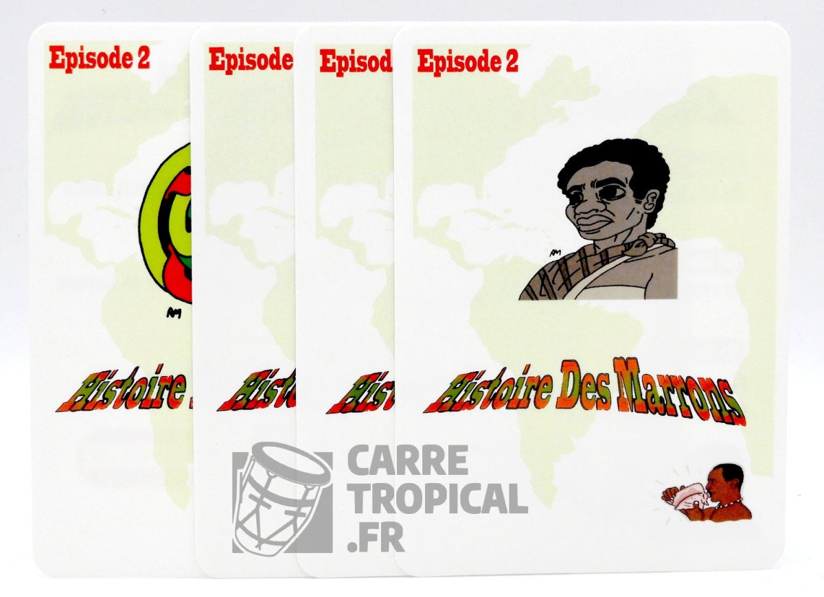 QUIZ HISTOIRE DES MARRONS 🟫 Le jeu de cartes conficulture | par Célio Mirande - Carré TropicalJeux de cartes