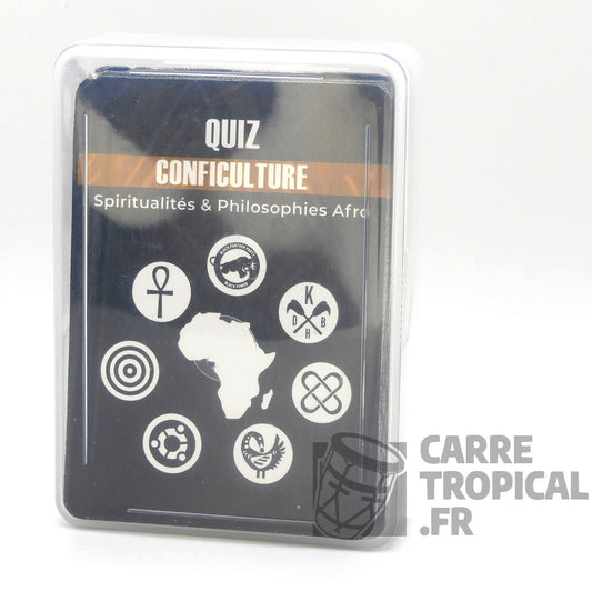 QUIZ SPIRITUALITÉS AFRO 🧐 Le jeu de cartes conficulture | par Célio Mirande - Carré TropicalJeux de cartes