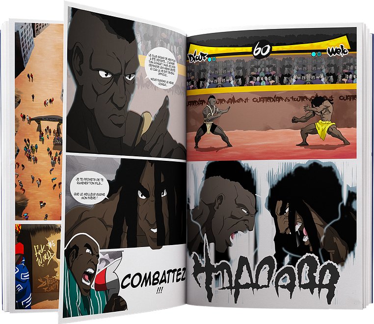 THE LAST KAMIT ⚫️ Le nouveau manga afro | Par Michael Damby & Dwen Uno - Carré TropicalTome 1mangas