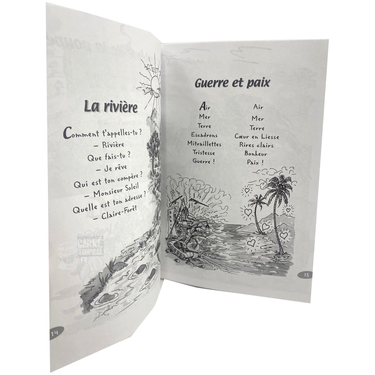 TIFANTINE COMPTINES 📖 délicieuse combinaison de mots | Par Elyse Telchid - Carré TropicalLivres